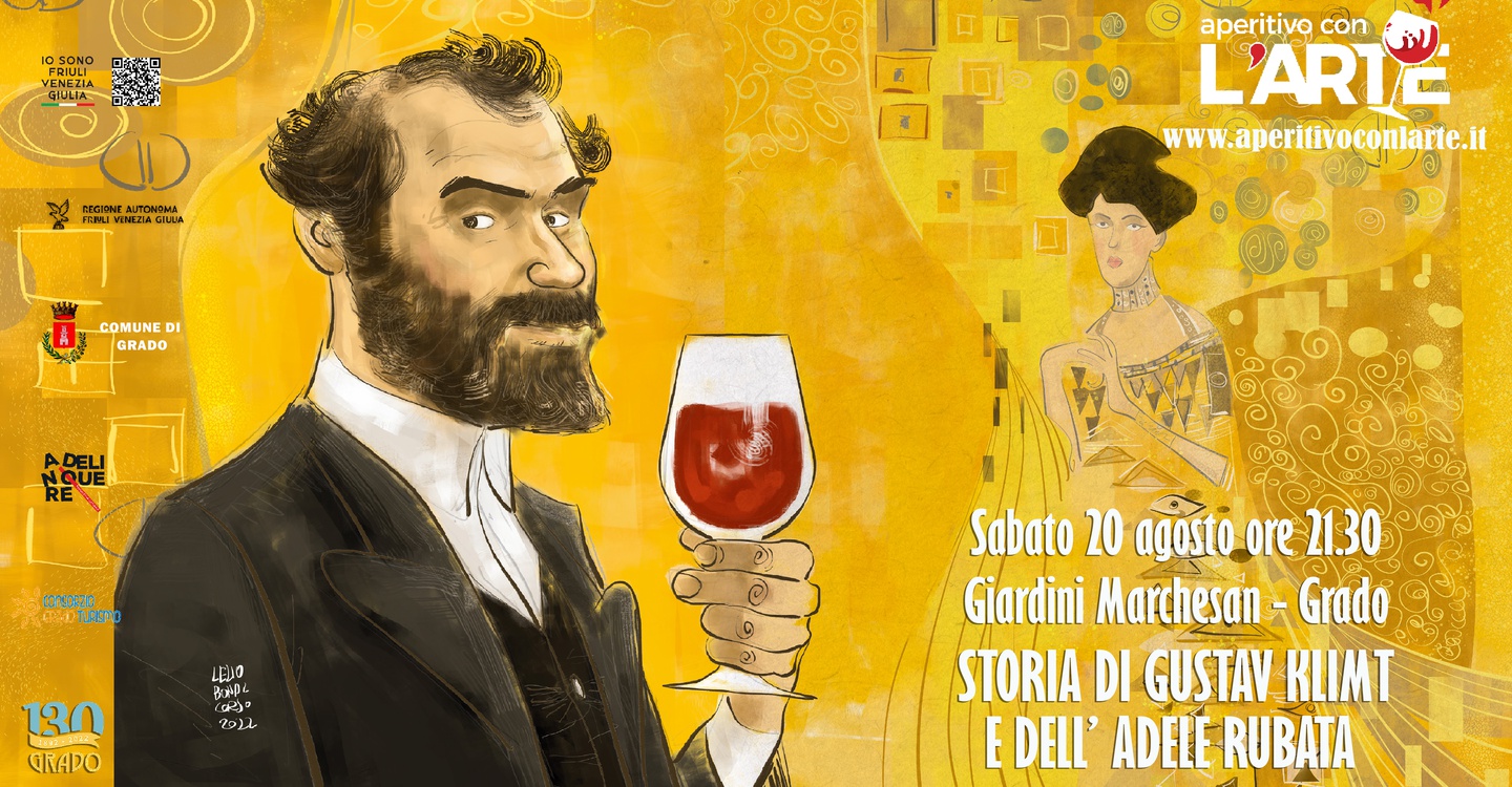 Aperitif with art - "The story of Gustav Klimt and the stolen Adele".